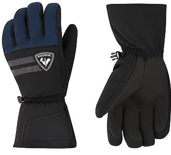 Rossignol - Perf Skihandschuhe für Herren – Thermohandschuhe für Winter zum Skifahren und Snowboarden, schnell trocknendes Polsterdesign mit verstellbaren Trägern und wasserabweisender Beschichtung,