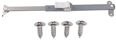 Bisagras para Ventanas Abatibles, Soportes para Ventanas Abatibles Aleación de Aluminio Soporte para Ventanas de Seguridad Exquisito Tope para Ventanas Abatibles Herrajes para (03)