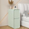 KEJIAWU Nachtkommode mit 2 Schubladen, Nachttisch Boxspringbett, Moderner Nachtkästchen, Night Stand, Nachtkasten, für Wohnzimmer, Schlafzimmer (Color : Green, Size : 20CM/7.9IN)