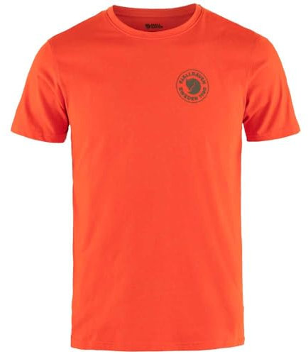 Fjällräven Herren 1960 Logo T-Shirt, Flame Orange, M