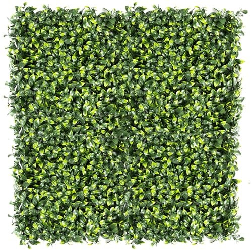 Primaflor - Ideen in Textil Kunstpflanzen-Wand - Ilex, 100 x 100 cm, UV-Stabilisierte Künstliche Pflanzenwand zur Wandmontage, Wandpaneele