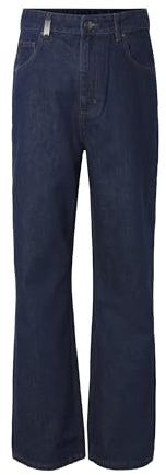 2Y Studios Herren Baggy Jeans Adrik Basic raw Blue