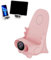 rujjftsy Phone Holder Charger, Mini Chair Wireless Portable Mini Chair Wireless Charger, Multifunctional Phone Holder, Wireless Charging Adapter, Adapts to Most Phones