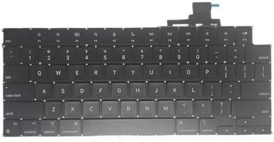 Yriellp Replacement Keyboard with Backlight and Rivet Screw Compatible with MacBook Air M2 Retina 13.6 inch A2681 MLY33LL/A MLY43LL/A EMC4074 2022 Year (Keyboard and Screw)