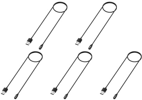Fiorky 5er-Pack magnetisches USB-Ladekabel for SHOKZ OpenSwim Pro S710 Kopfhörer, 1 m Ersatz-Ladekabel, Datenübertragung, USB-Ladekabel, Schnellladekabel, magnetisches Ladegerät