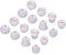 Replacement Eartips Silicone Earbuds Tips Buds Ear Set Accessories for Beats Flex Wireless Headphones,8 Pairs (Smoke Gray)
