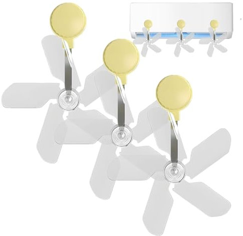 Dtaigou Déflecteur de Climatisation | Écran Anti-Vent Pour Climatiseurs Fenêtre | Déflecteurs Orientables Pour Circulation d'Air Chaud/Froid Maison & Chambre