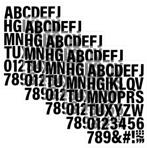 Iron on Letters for Clothes,5 Sheets 210PCS Iron-on Letters and Number 2 Inch A to Z,1 to 9 Custom Irons on Heat Transfers for Shirts for Sport T Shirts Team Name Clothes Slogan Printing DIY Crafts