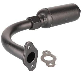 Motorrad Auspuff Schalldämpfer Schalldämpfer Auspuffrohr Für 49cc 60cc 66cc 80cc 100cc 2 Takt Motorrad Auspuffrohr Schalldämpfer Motorrad Auspuffrohr Muffer