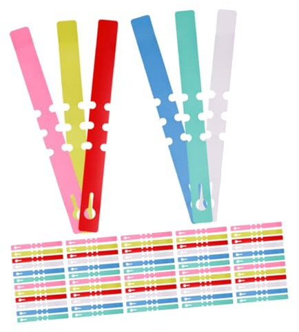 SEWOART 1200pezzi Etichette Per Piante in Plastica Impermeabili Cartellini Da Regolabili Anello Marcatori Per Alberi e Piante Da Esterno