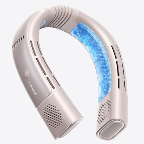 TORRAS Coolify 2026 - 2S PRO Neck Air Conditioner, Ice Sensation Semiconductor Neck Cooler and Personal Air Conditioner for Golf, City Stroll, Holiday Trips