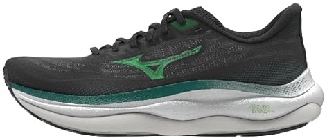 Mizuno Herren Laufschuhe Wave Sky 9 - J1GC2502, Farbe:Schwarz, Herren Schuhe:47