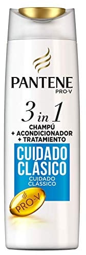 Pantene Pro-V Cuidado Clásico Champú, Acondicionador y Tratamiento 3 en 1, Pelo de Aspecto Sano y Brillante, 300 ml