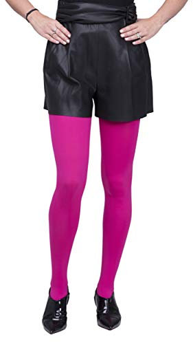 SENTELEGRI Collants opaques - 18 couleurs tendance - 100 deniers - Tailles S-XL, rose, S