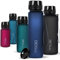 720°DGREE Botella Agua 650ml “uberBottle“ - Tamiz-Fruta, softTouch - Sin BPA, Prueba de Fugas, Reutilizable - Cantimplora, Water Bottle Ideal para Deporte, Fitness, Gimnasio, Senderismo, Colegio