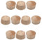 MroMax Holzdübel mit flachem Kopf, 14 x 9 mm, Weiß, 10 Stück, MRO191114T-0018, 10PCS 14*9
