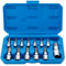 Hex Bit Socket Set Premium S2 Alloy Steel | 13-Piece Metric 2mm - 14mm Allen Socket Kit