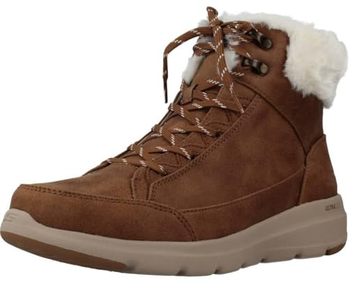 Skechers Damen - Boots Glacial Ultra in braun wasserdicht