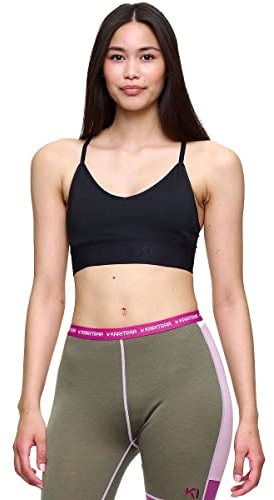 Kari Traa Damen VAR Sport BH, Black, L