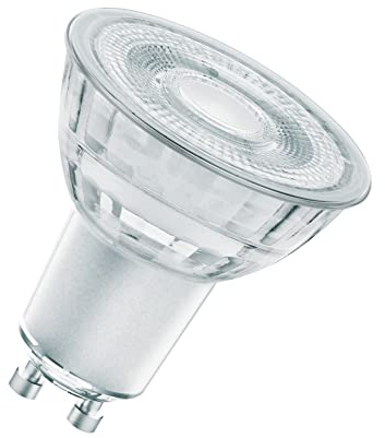 Osram LED-Reflektor, PAR16, GU10, 4,7 Watt, Clear, Kalt weiß, 4000 Kelvin