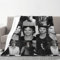 CAALO Kuscheldecke Flauschig Sofadecke TV-Show Decken Wolldecke 150x200 Tvd Decke Film Decke Sofa Überwurfdecke (E,150x200 cm)