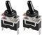 Heschen Metall-Kippschalter, C511A, SPST gewartet, Ein/Aus 2 Positionen, 15A 250VAC, 2 Flachsteckanschluss, CE, mit wasserdichter Abdeckung (2)