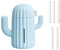 osiuujkw Umidificatore compatto salvaspazio, forma di cactus carino, facile da installare, funzionamento, umidificatore, diffusore, umidificatore per cactus, Batteria blu