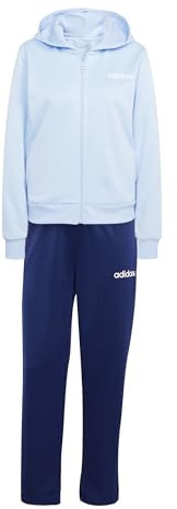 adidas Damen ESSENTIALS LINEAR TRACKSUIT, Glow Blue, XS