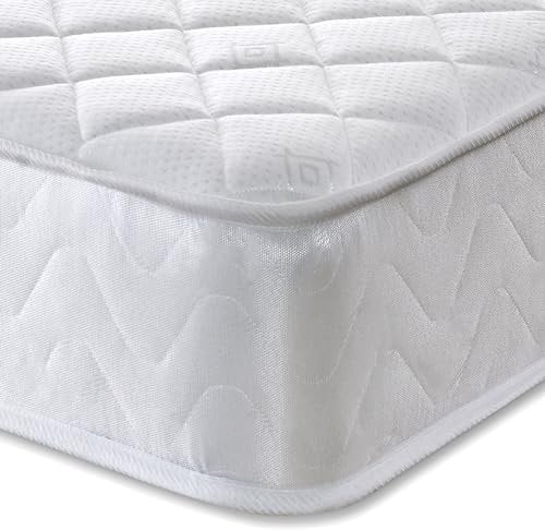 Extreme Comfort Cooltouch Plus Ortho Essentials Hybrid-Spule und kühlende Blaue Memory-Schaum-Pinna-Coil-Bonnell-Matratze, maximales Preis-Leistungs-Verhältnis, Plüschgefühl, 18 cm tief, Einzelbett