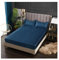 Bettlaken Spannbettlaken aus Satin im Viskose-Matratzenbezug mit Gummiband, Bettlaken for Kingsize-Betten (140 x 200 cm, 160 x 200 cm), ohne Kissenbezug, Bettwäsche Satin BettwäSche(Color3,90x200x25cm