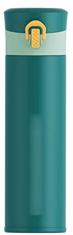 HGDXDP Insulated Cup 330ml Fashion Vacuum Flasks With Filter Portable Stainless Steel Thermos Mug Travel Thermal Water Bottle Thermocup(Dark green)