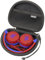 RAIACE Hartes Aufbewahrungsetui, kompatibel mit JBL Jr310 On-Ear Kinder-Kopfhörer (Nur Etui) – Mehrere Farben verfügbar - Schwarz (schwarzes Futter)