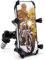 evomosa Support de Téléphone Portable pour Moto - Compatible avec Smartphone 3,5 - 6,5 - pour Moto s1000rr avec Trous Ronds (Style A)