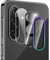 zZjoOoj Protezione fotocamera per Samsung Galaxy A26 5G per vetro temperato, 9H, anello in metallo personalizzato, HD trasparente, 3 set (trasparente, colorato e nero)
