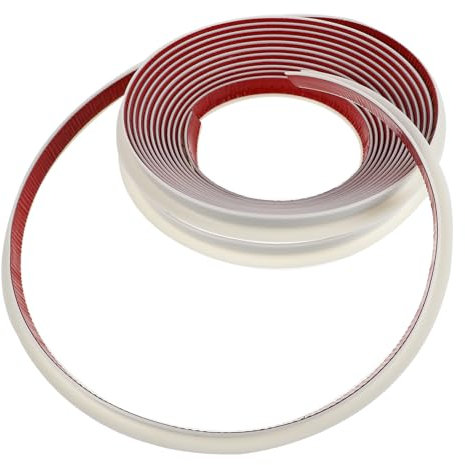 SOLUSTRE Auto Van Rv Dach Regen Umlenkung Führungsschiene Weiß Kunststoff