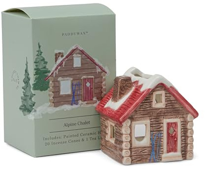 Paddywax Alpine Chalet Incense & Tea Light Holder - Palo Santo