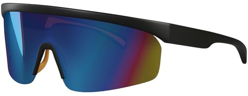 BEZLIT Sport Sonnenbrille Herren Damen verspiegelt UV Protect Fahrradbrille Radbrille Freizeitbrille für Biken Skaten Outdoor