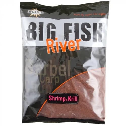 Dynamite Baits Big Fish River Groundbait Cheese & Garlic 1.8Kg (DY1371)