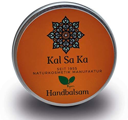 KALSAKA Handbalsam- Handcreme für sehr trockene Hände - 80ml Bio Handcreme aus Arganöl, Jojobaöl, Aloe-Vera & Mandelöl für rissige Hände - Naturkosmetik