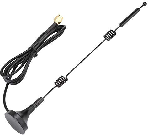 SMA 12dBi RP-SMA Antena de enrutador WiFi de Alta Ganancia de 2,4 GHz y 5 GHz para cámara IP inalámbrica, Grabador NVR, cámara de visión Trasera para camión RV, cámara de Respaldo(10 Millones)