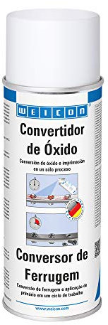 WEICON Convertidor de Óxido | 400 ml | Conversión de óxido e imprimación en un sólo proceso | Beige, transparente