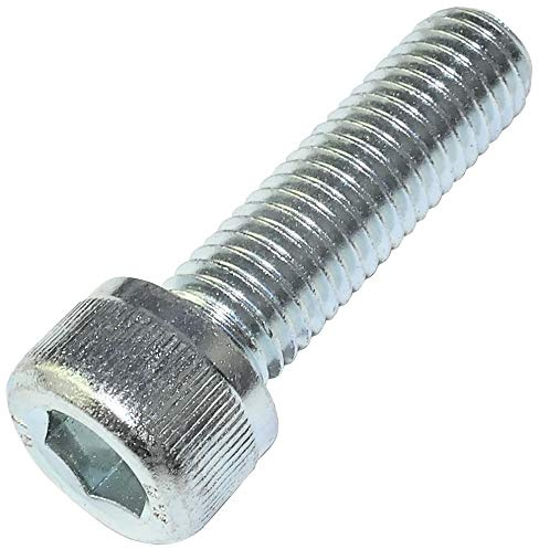 AERZETIX - Juego de 20 piezas - Pernos M10x35 - con cabeza hexagonal interior - Ø10x35mm - DIN 912 - clase 8.8 - acero galvanizado - bricolaje - herramienta de montaje/ferretería - C47715