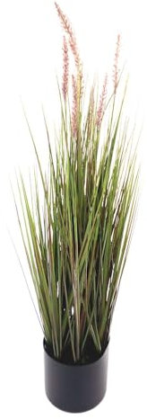 Künstliches Pampas-Gras 122cm Dekogras Grashalm Kunstpflanze Zimmerpflanze