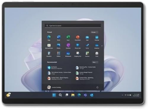 Microsoft Surface Pro 9 512 GB 33 cm (13 Zoll) Intel® Core™ i5 8 GB Wi-Fi 6E (802.11ax) Windows 11 Pro Platin
