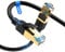 cat gruciso Câble Ethernet Cat8 3m, 26 AWG, 40 Gbit/s, 2000 MHz - Compatible avec Cat7/Cat5/Cat5e/Cat6/Cat6e, Connecteur RJ45 plaqué or - Câble Internet haut débit pour jeux, streaming et utilisation