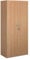 Mr Office Universal double door cupboard 1790mm high with 4 shelves, Beech