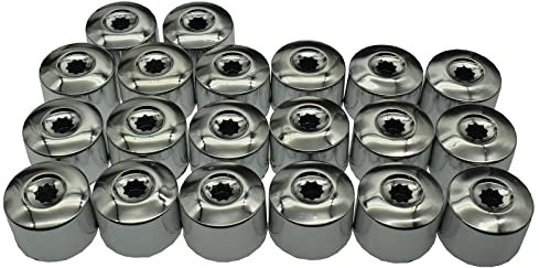 Nuovo 20pcs Auto Ruota Bullone Tappi Viti Coperture Per Tiguan Passat B5 B6 B7 Golf 4 5 6 7 MK6 Jetta MK5 Bora Touran