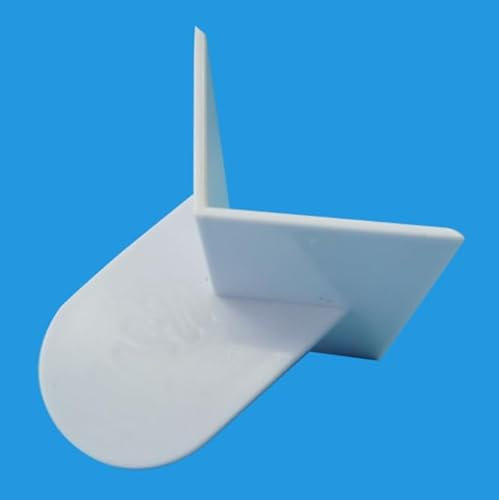 Fondant Icing Smoother Polisher for Cake Decoration Sugarcraft Scraper Paddle Tool (Right Angle)