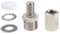 KieTeiiK Heavy Duty CB Antenna Mount Adapter Copper With SO-239 Connector For Mounting 3/8 X 24 Threads CB HAM Radio Antenna So-239 Connector