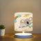 lux.pro Nachttischlampe für Kinderzimmer – Höhe 22 cm – Tischlampe mit zylindrischem Lampenschirm aus Stoff für Kinder – Koala